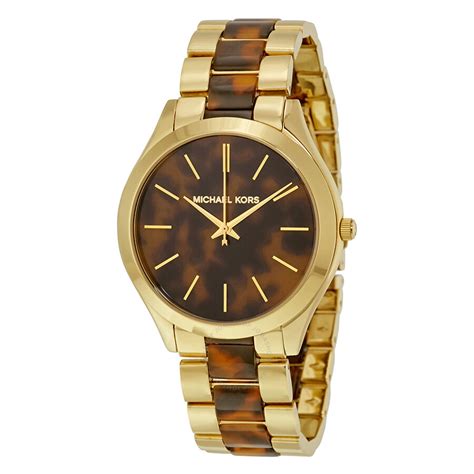 michael kors watches tortoise shell|michael kors mk4284.